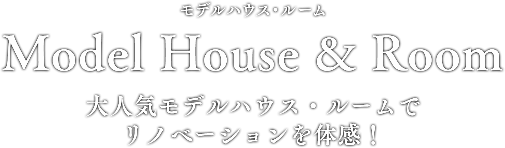 MODEL HOUSE & ROOM